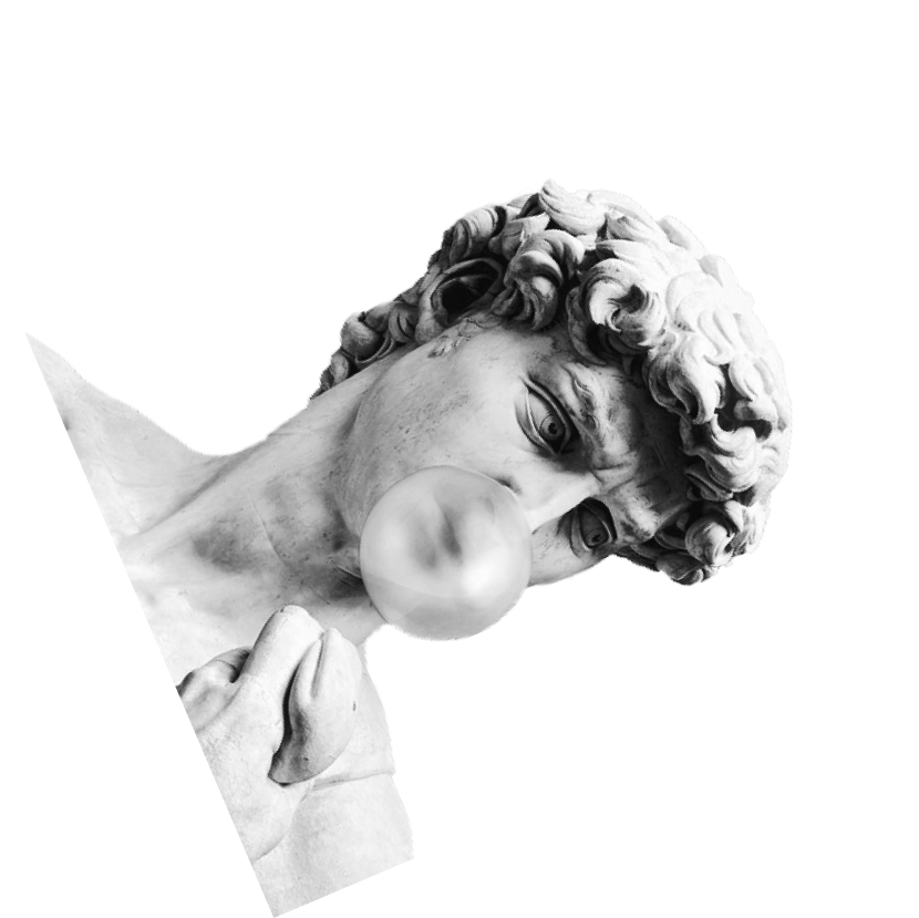 Greek statue head — Brand Stack